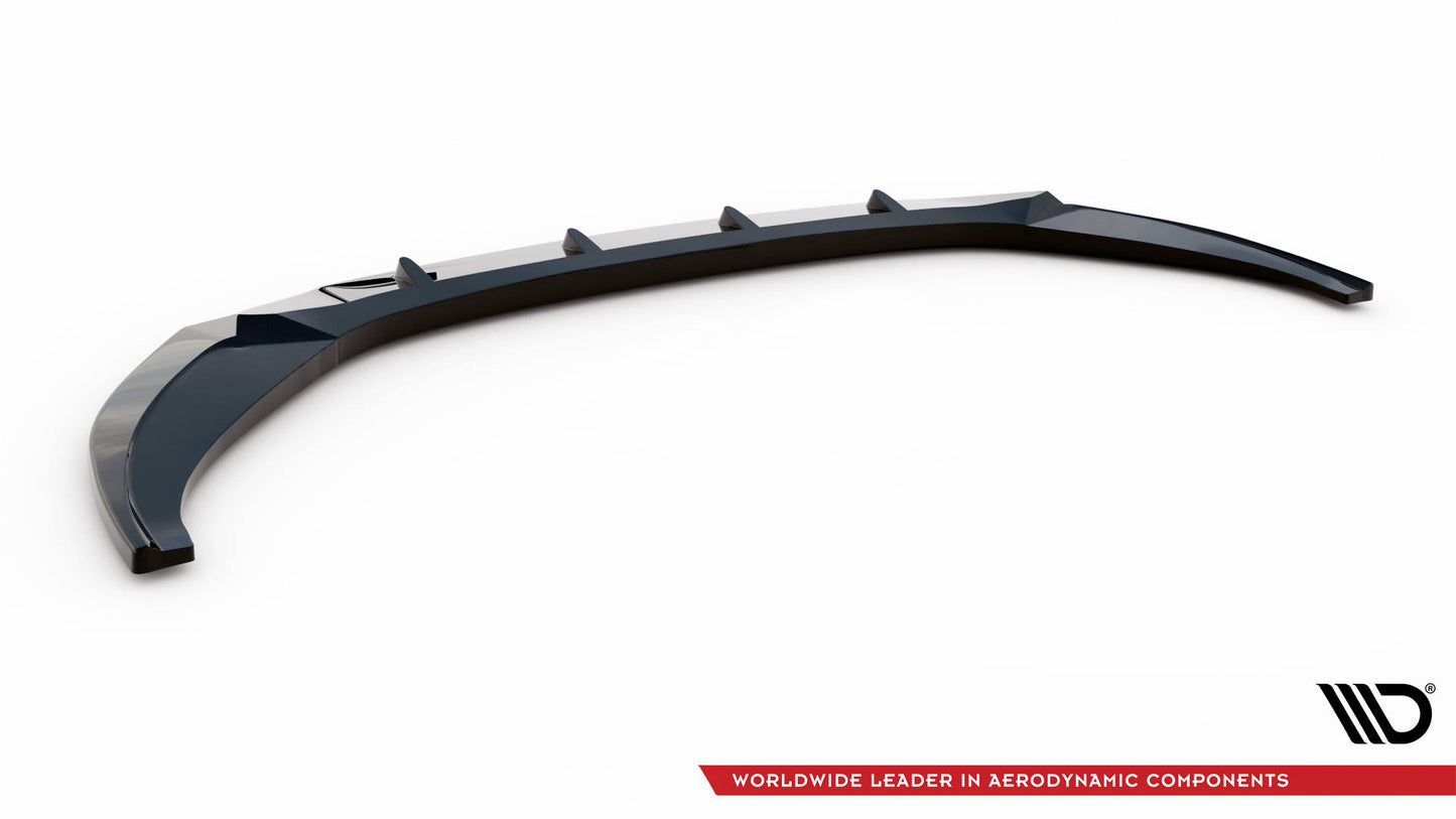 Front Ansatz V.1 für Audi A6 C8 schwarz matt