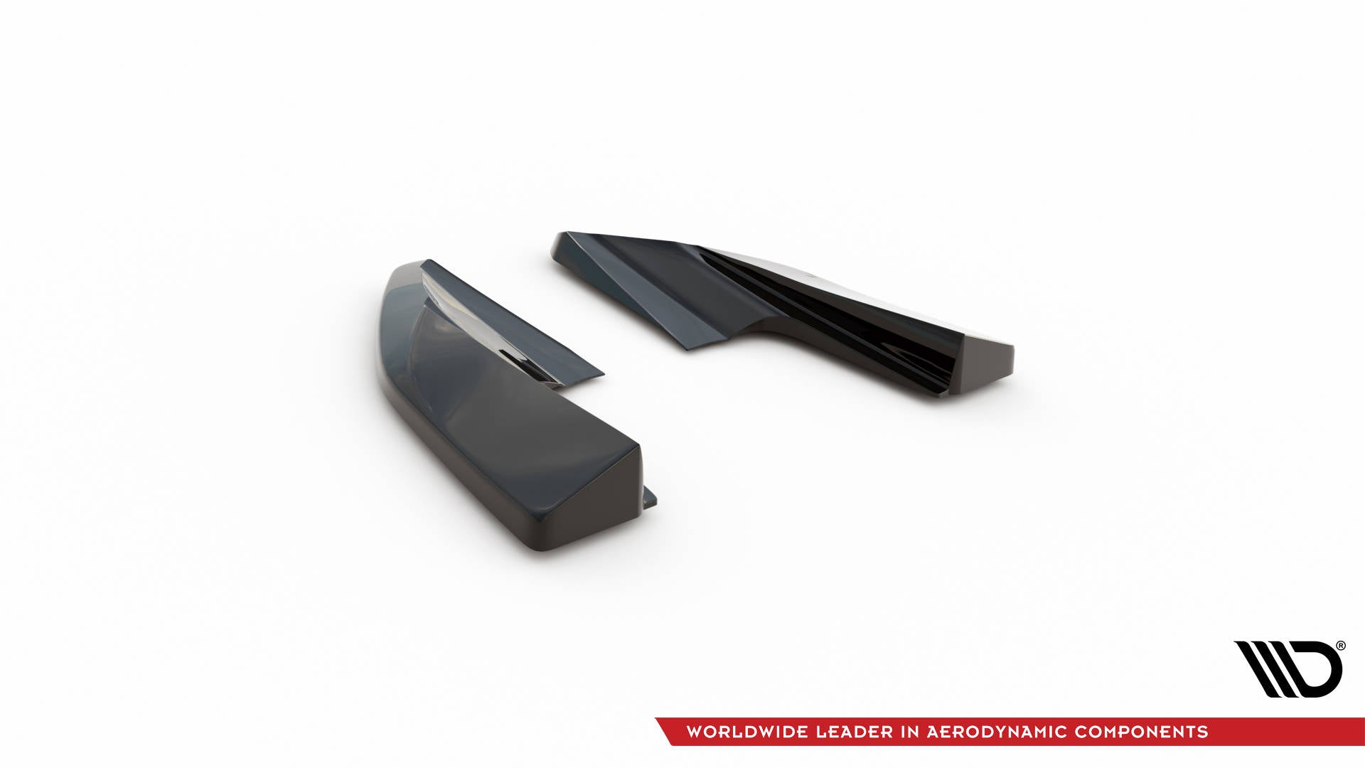 Heck Ansatz Flaps Diffusor V.2 für Audi e-Tron GT / RS GT Mk1 schwarz matt