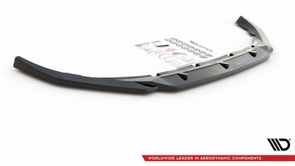 Front Ansatz V.2 für Volvo S60/V60 R-Design Mk3 schwarz Hochglanz