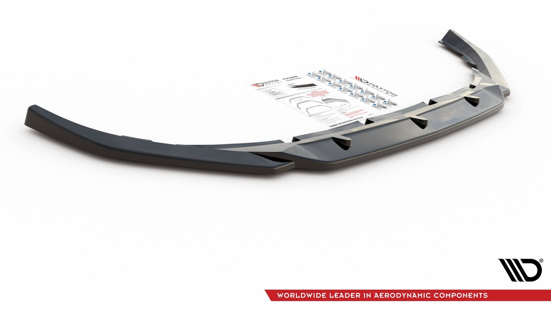 Front Ansatz V.2 für Volvo S60/V60 R-Design Mk3 schwarz matt