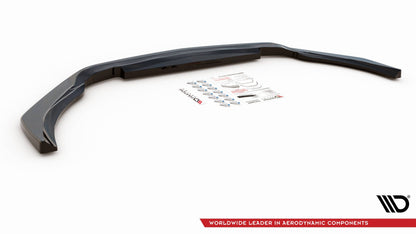 Front Ansatz V.1 für Mercedes-AMG A 45 S W177 schwarz Hochglanz
