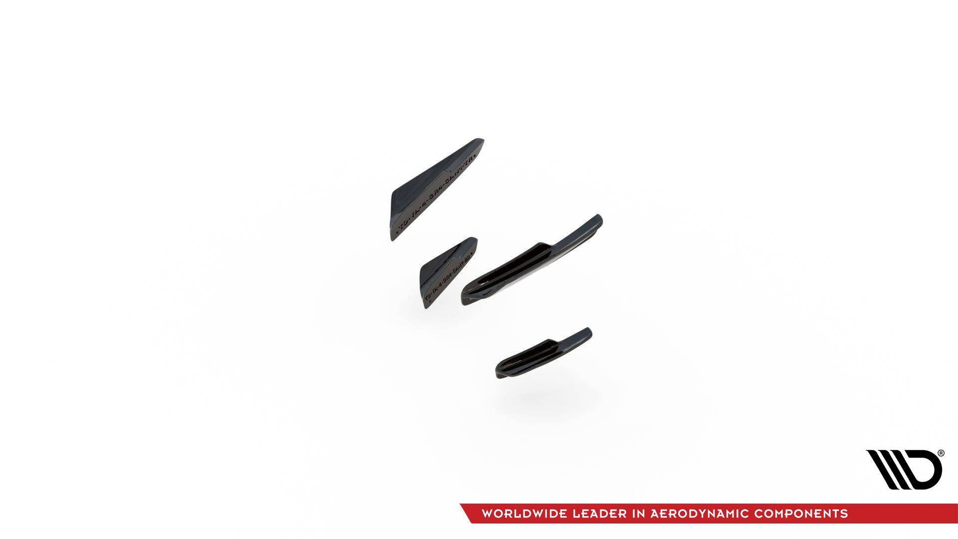Stoßstangenflügel vorne (Canards) Toyota GR Yaris Mk4