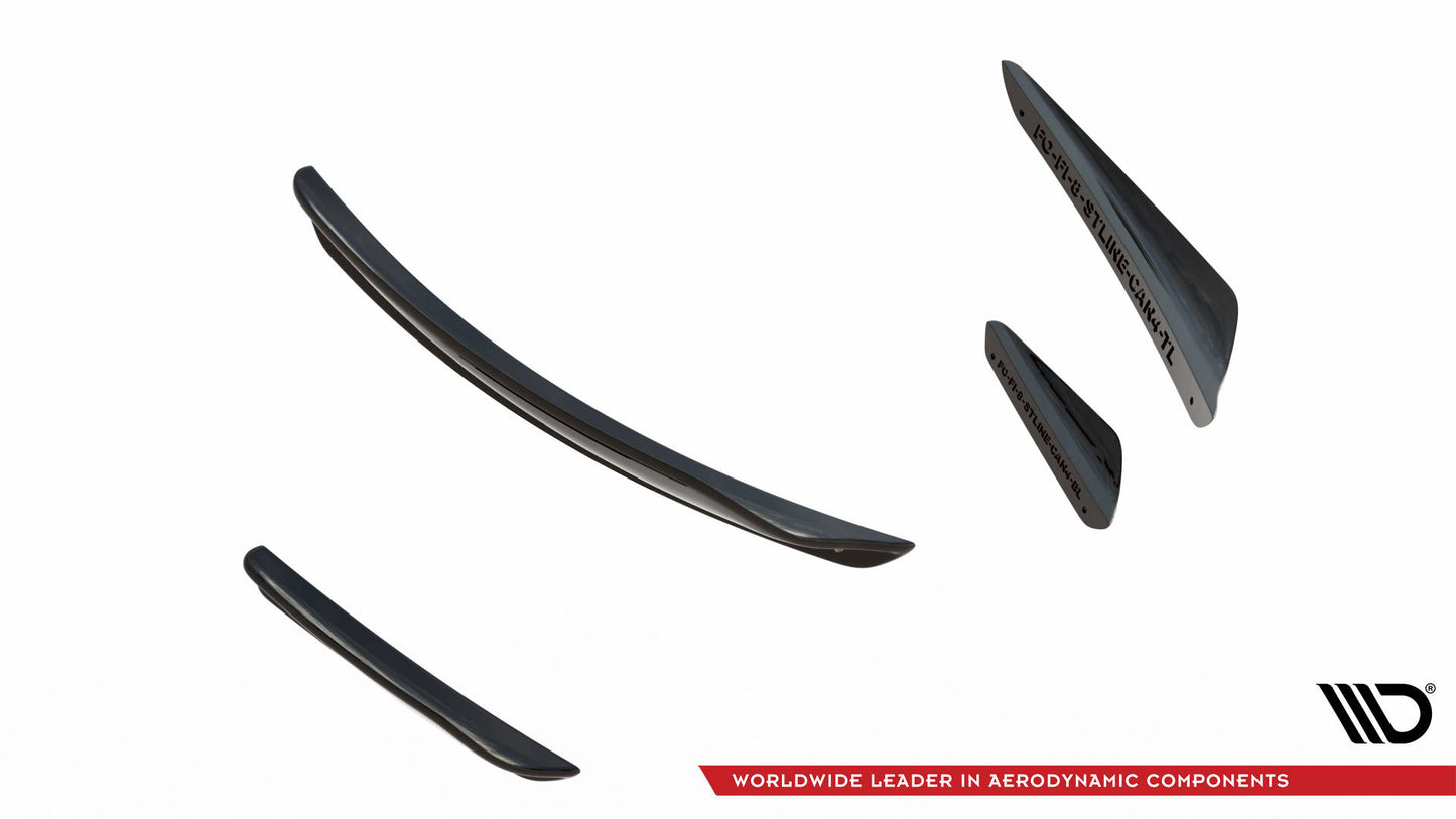 Stoßstangenflügel vorne (Canards) V.3 Ford Fiesta Mk8 ST / ST-Line