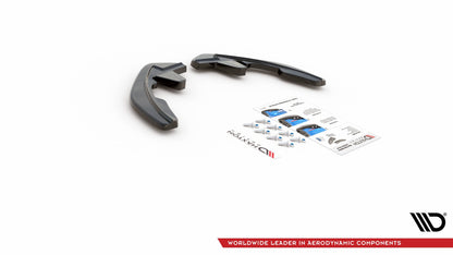 Heck Ansatz Flaps Diffusor für Renault Megane Mk.4 GT-Line Carbon Look