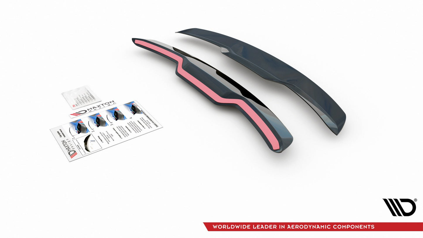 Spoiler CAP V.2 für Audi RS3 8V / 8V FL Sportback schwarz Hochglanz
