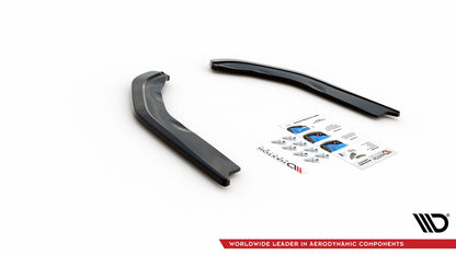 Heck Ansatz Flaps Diffusor V.1 für BMW M3 G80 Carbon Look