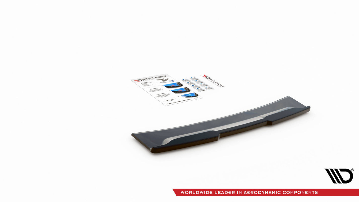 Mittlerer Diffusor Heck Ansatz für Ford Kuga ST-Line Mk3 Carbon Look