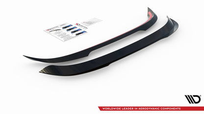 Spoiler CAP V.1 für Volkswagen Golf 8 R-Performance / GTI Clubsport schwarz matt