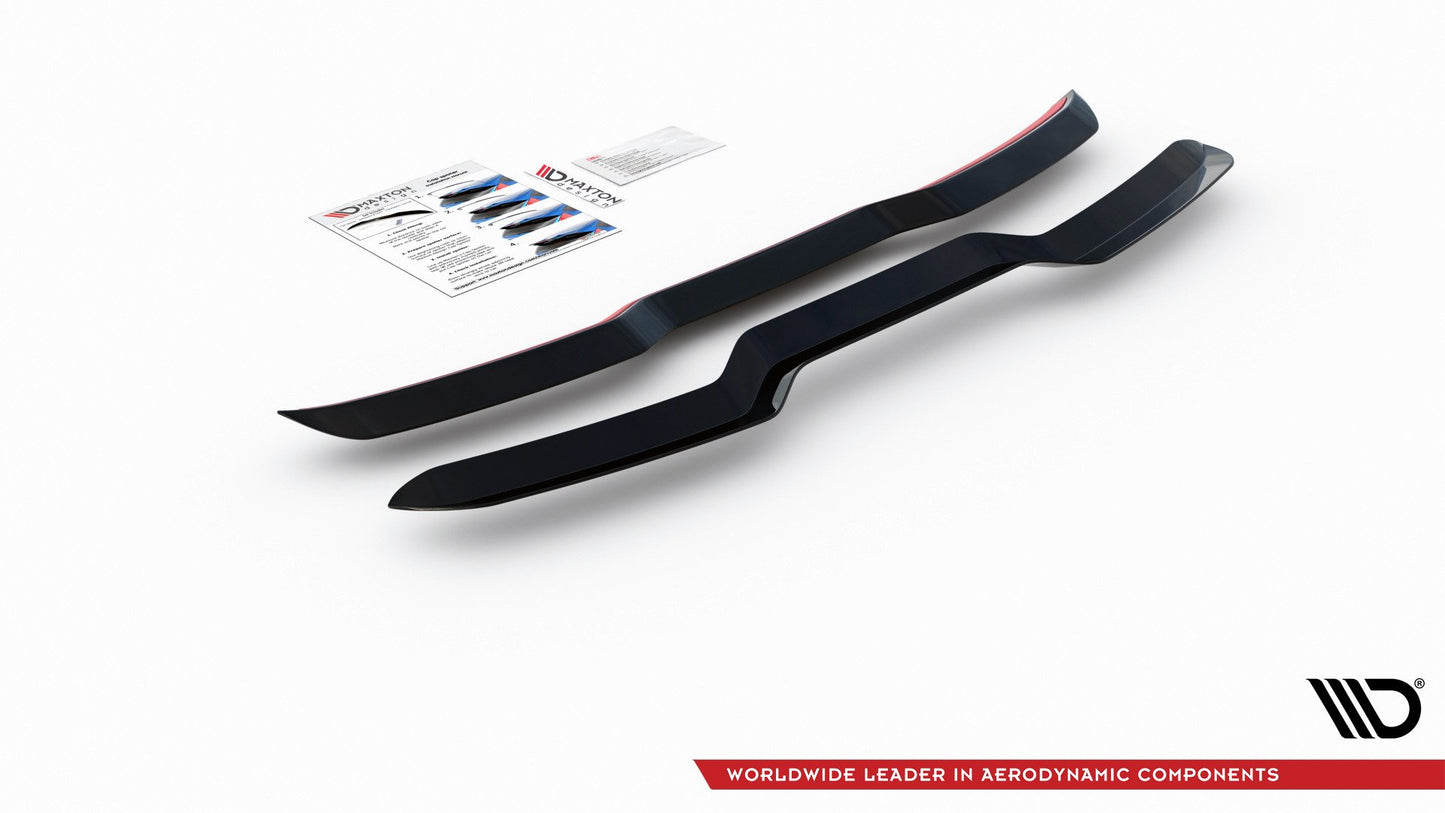 Spoiler CAP V.3 für Audi RS3 8V / 8V FL Sportback schwarz matt