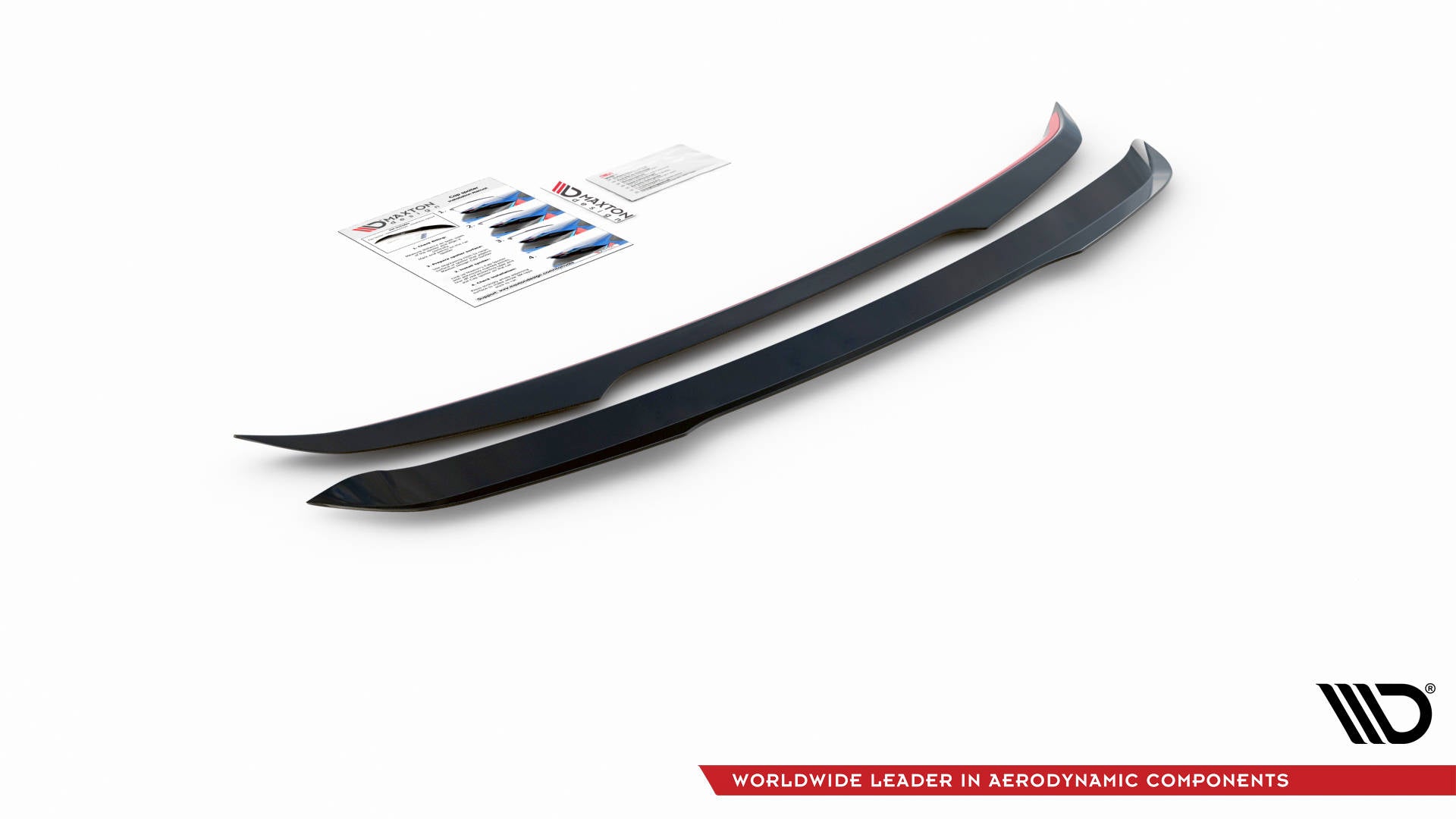 Spoiler CAP für Audi Q3 8U Facelift schwarz matt