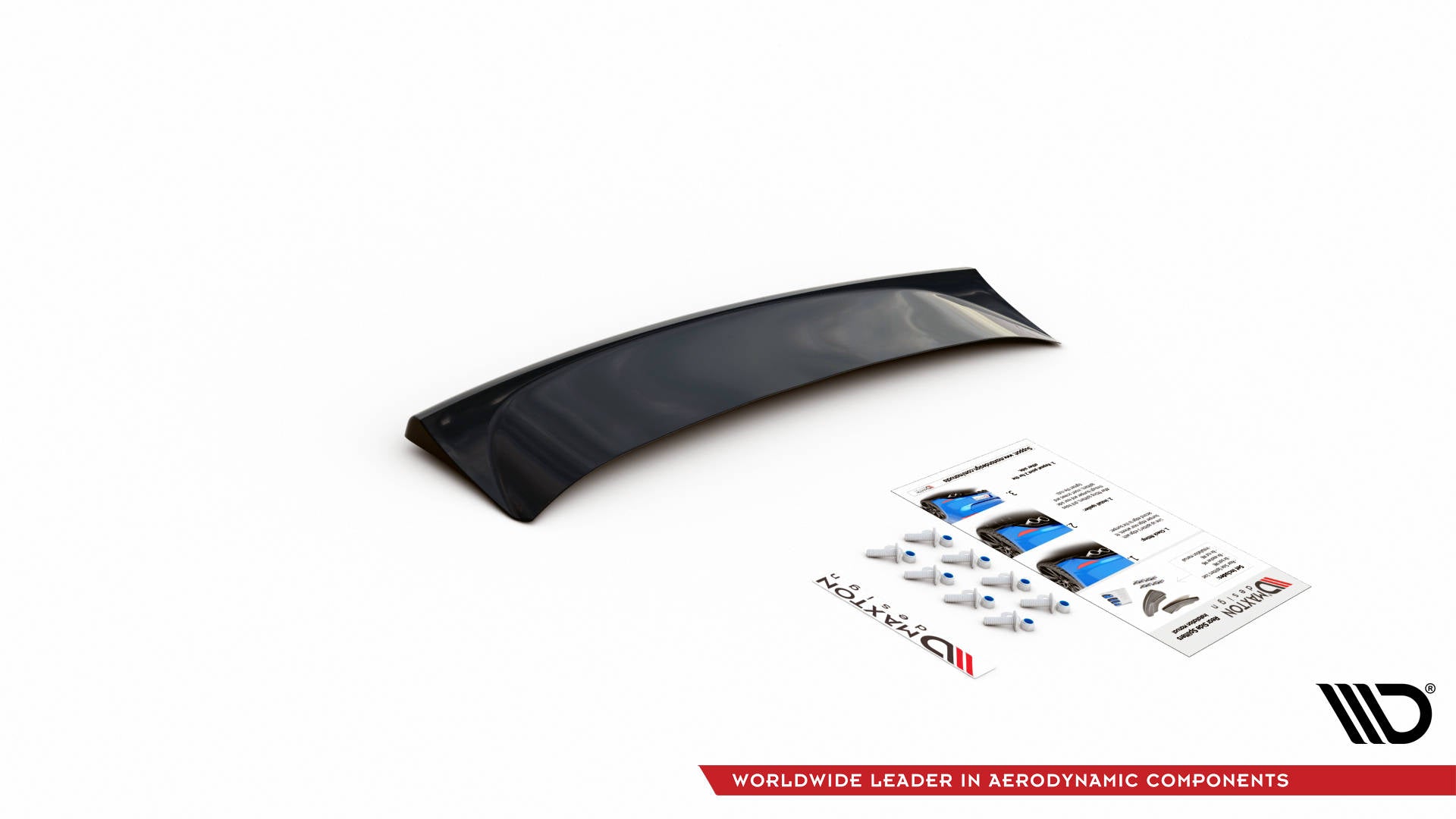 Mittlerer Diffusor Heck Ansatz für Audi S8 D3 Carbon Look