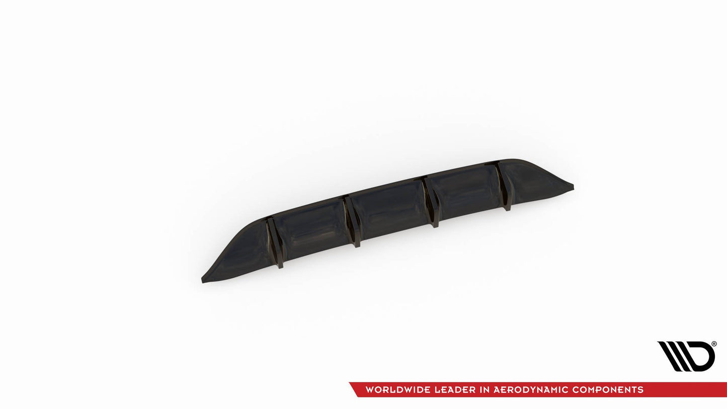 Diffusor Heck Ansatz für Mercedes-Benz CLS AMG-Line C257 schwarz matt