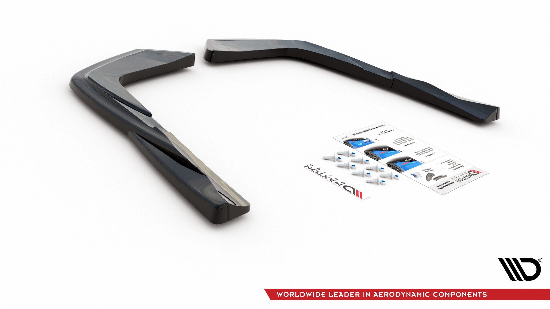 Heck Ansatz Flaps Diffusor für Mercedes-AMG GT 63 S 4-Door Coupe Aero schwarz matt