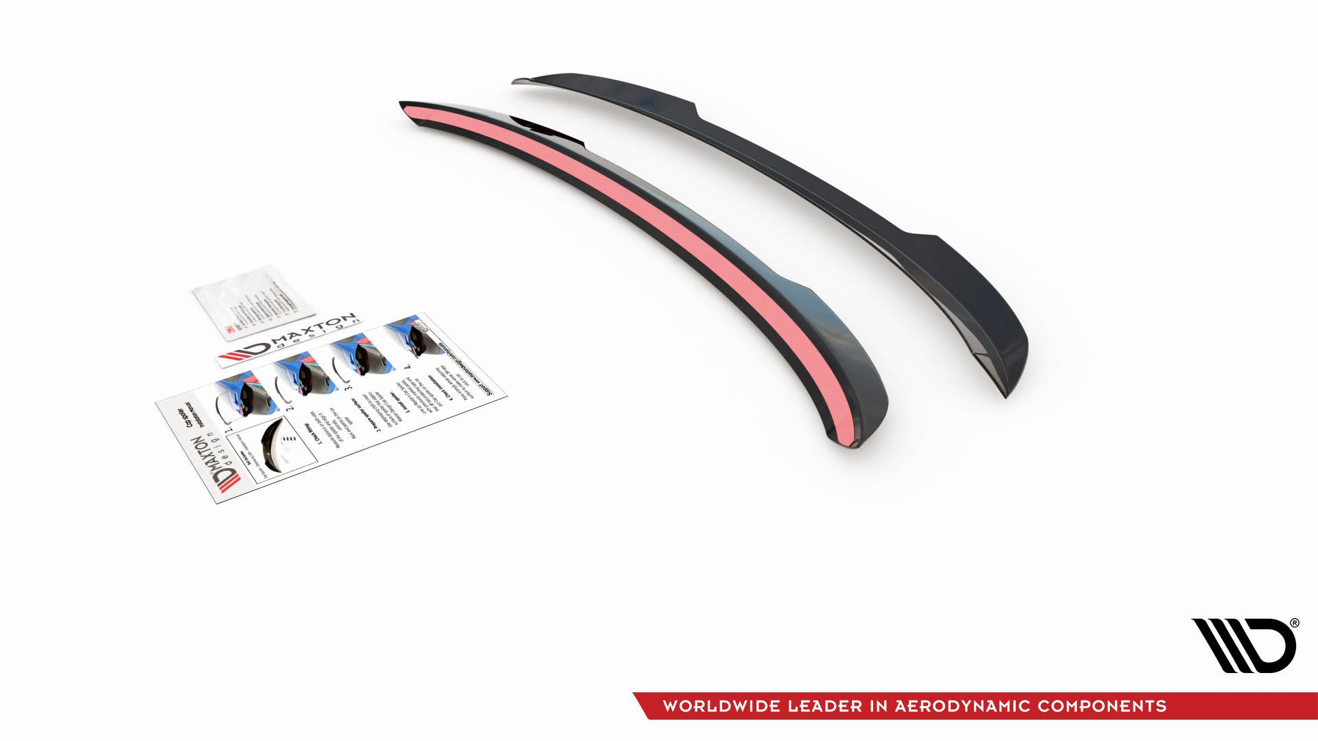 Spoiler CAP für Renault Clio Mk5 schwarz matt