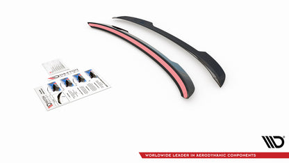 Spoiler CAP für Renault Clio Mk5 schwarz matt
