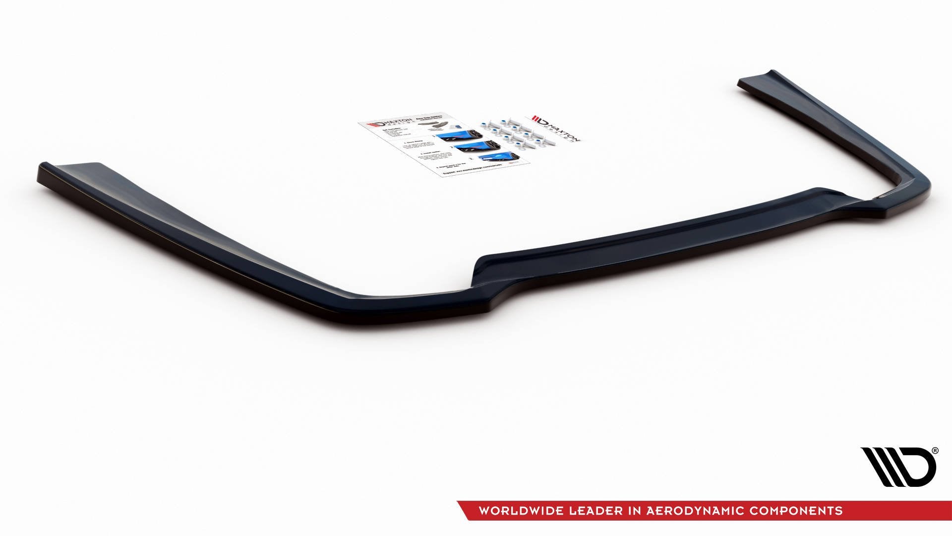 Mittlerer Diffusor Heck Ansatz für Mercedes-Benz CLS AMG-Line C257 Carbon Look
