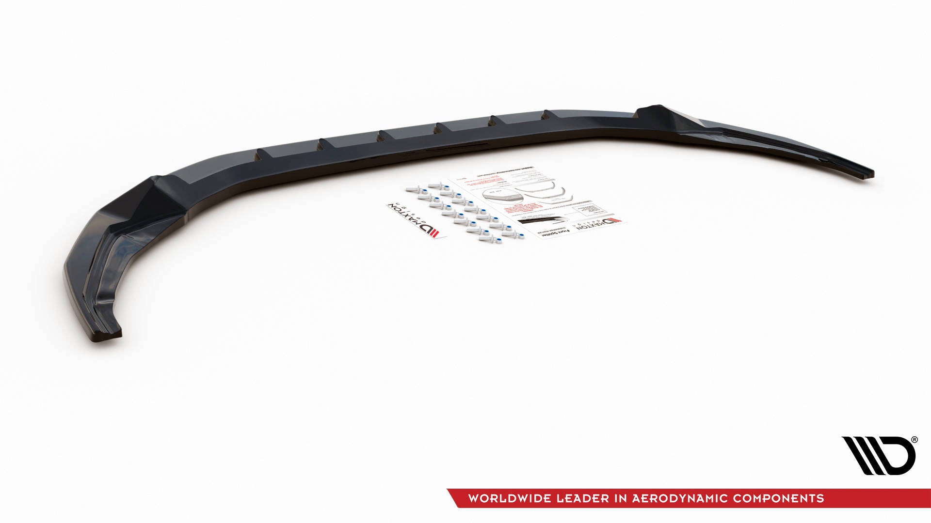 Front Ansatz V.2 für Audi S3 / A3 S-Line 8Y schwarz matt