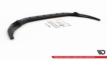 Front Ansatz V.2 für Audi S3 / A3 S-Line 8Y schwarz matt