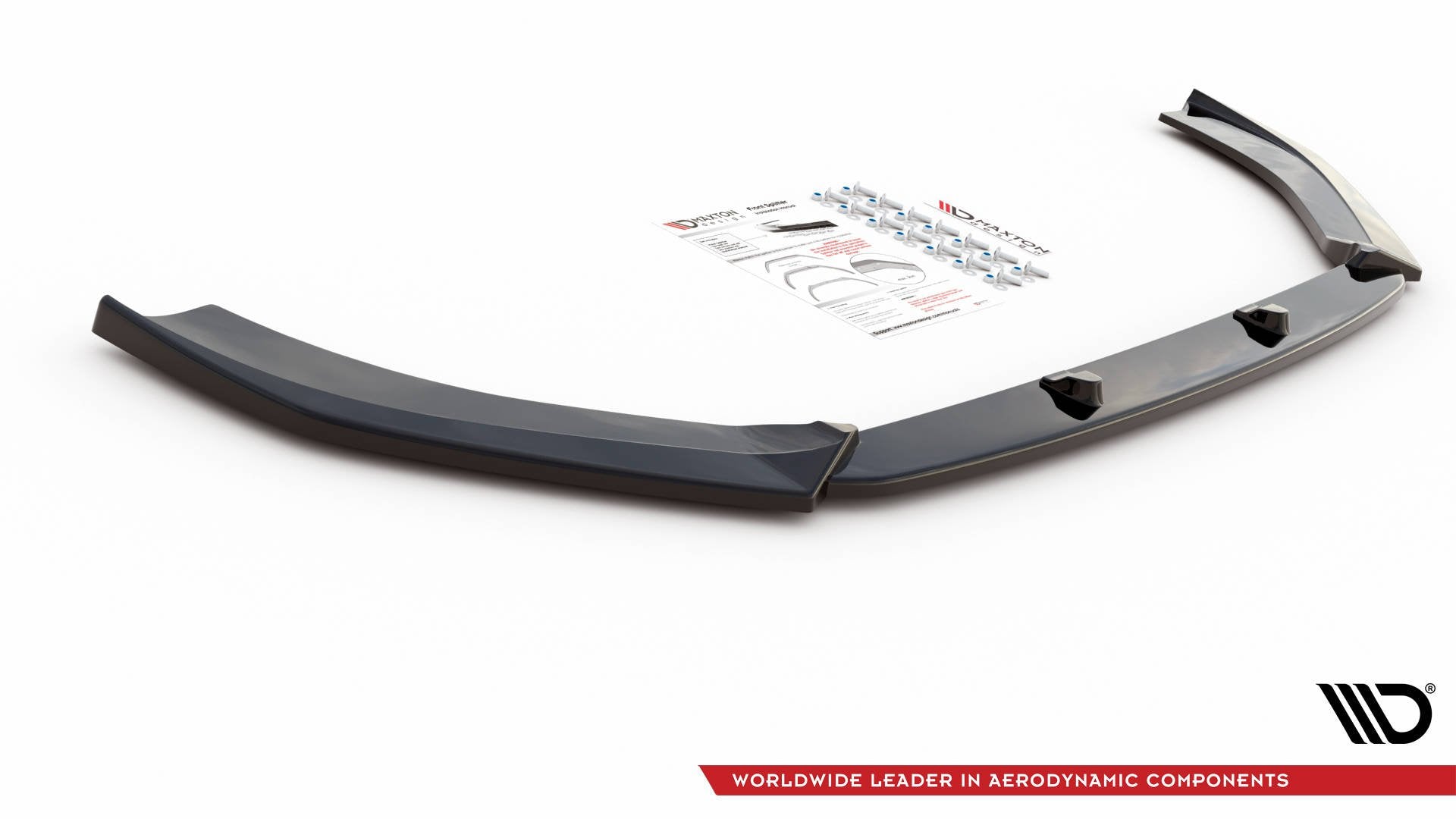 Front Ansatz V.4 für Audi RS3 8V FL Sportback schwarz matt