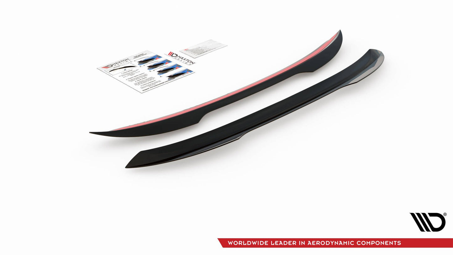 Spoiler CAP V.2 für Alfa Romeo Giulietta  schwarz Hochglanz