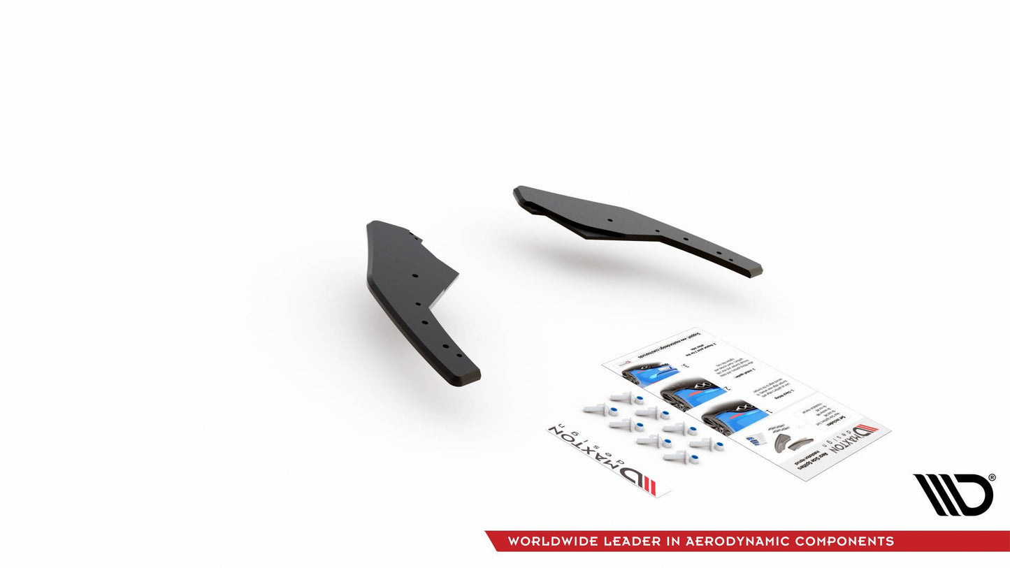 Robuste Racing Heck Ansatz Flaps Diffusor für Volkswagen Golf 8 GTI