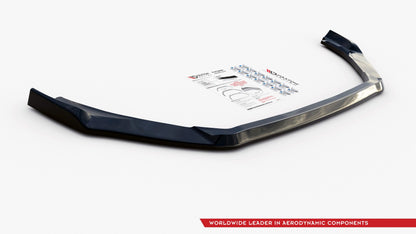 Front Ansatz V.5 für Ford Fiesta Mk8 ST / ST-Line schwarz Hochglanz