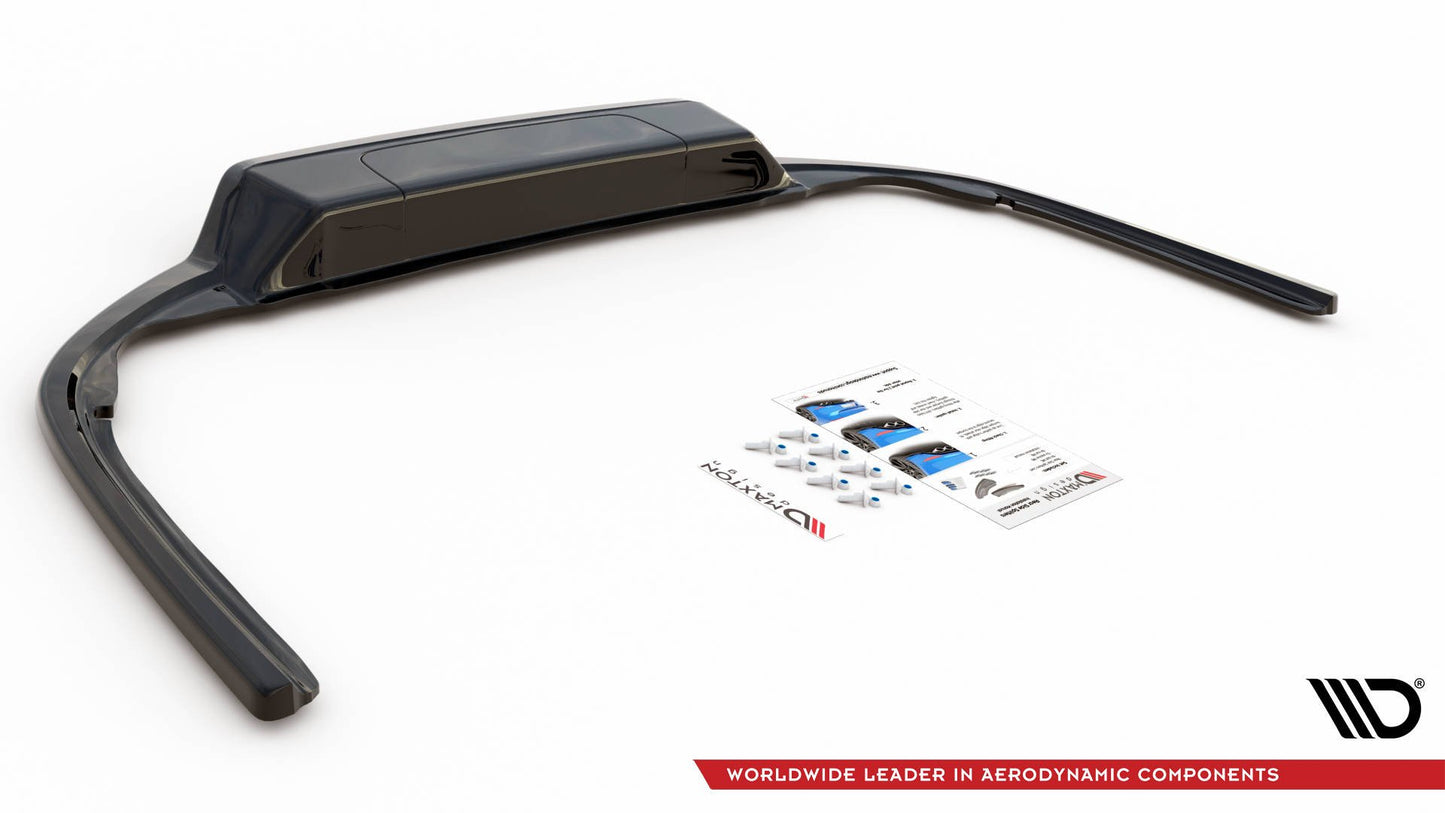 Mittlerer Diffusor Heck Ansatz DTM Look für Volkswagen Passat B8 Carbon Look