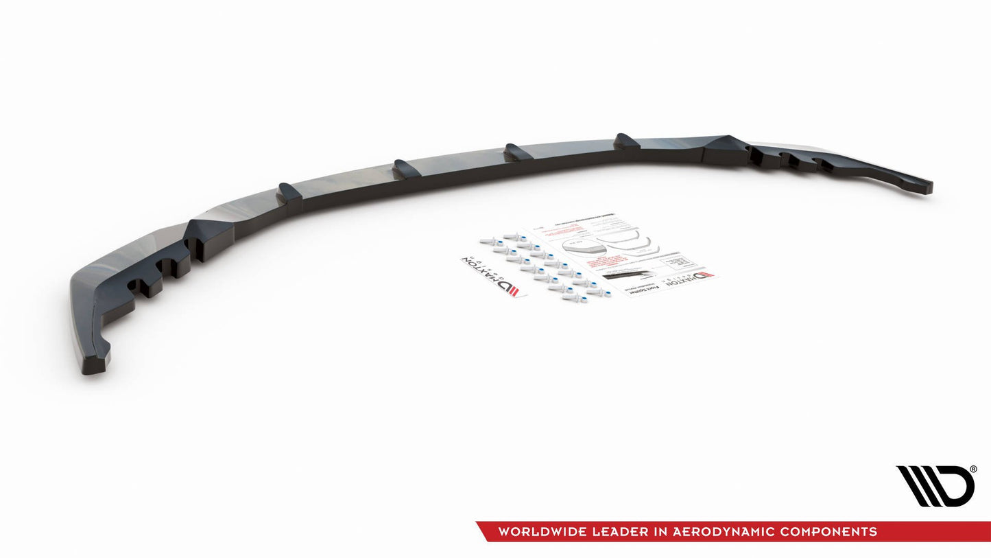 Front Ansatz V.2 für BMW M4 G82 / M3 G80 schwarz matt