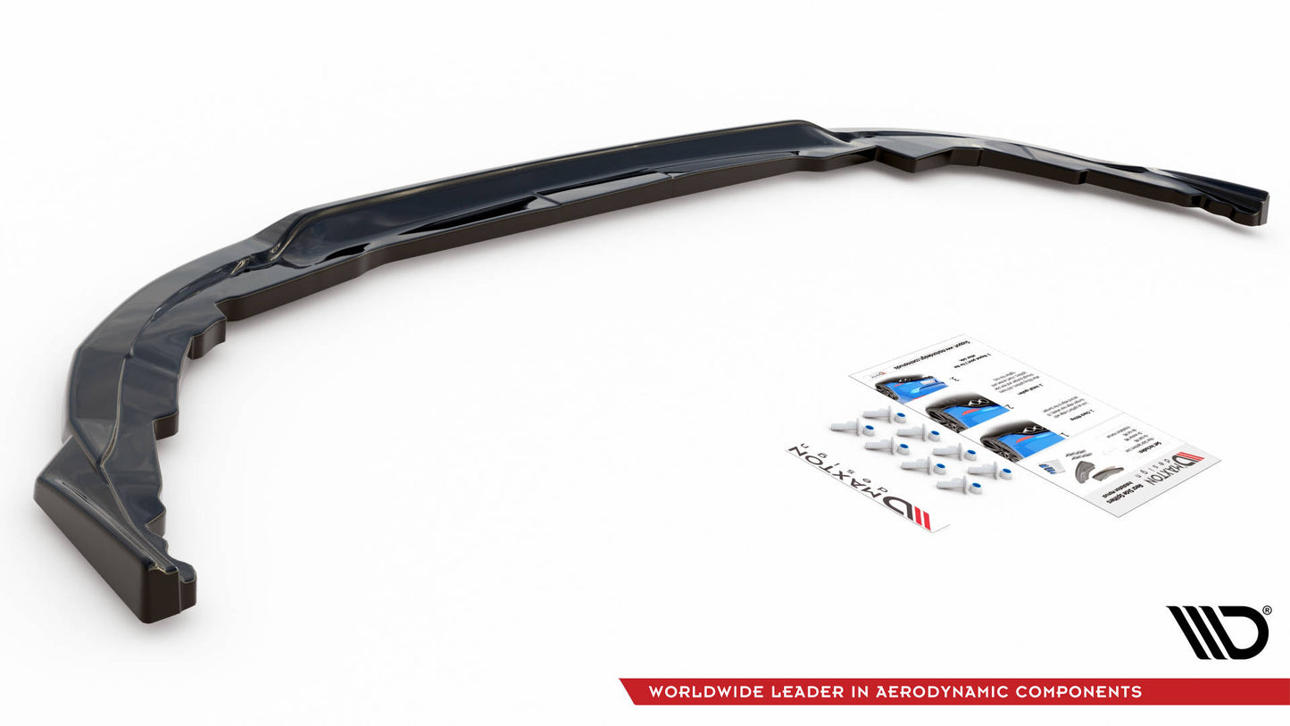 Mittlerer Diffusor Heck Ansatz für Toyota Corolla GR Sport Hatchback XII Carbon Look