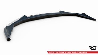 Front Ansatz V.1 für Audi e-Tron GT / RS GT Mk1 schwarz Hochglanz