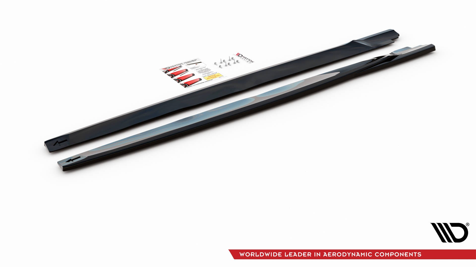 Seitenschweller Ansatz für V.2 für Nissan 370Z Nismo Facelift schwarz matt
