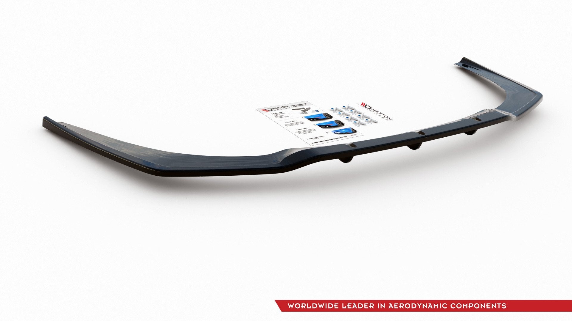Mittlerer Diffusor Heck Ansatz DTM Look für BMW 8 Coupe M-Paket G15 schwarz Hochglanz