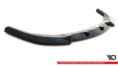 Front Ansatz V.2 für Dodge Charger SRT Mk7 Facelift schwarz Hochglanz