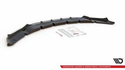 Front Ansatz V.1 für BMW X5 M F15 schwarz matt