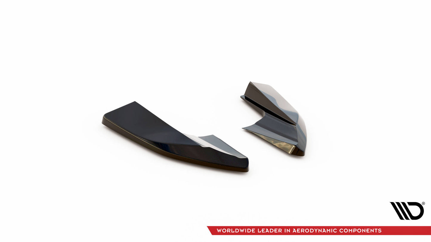 Heck Ansatz Flaps Diffusor V.2 für Audi e-Tron GT / RS GT Mk1 schwarz matt
