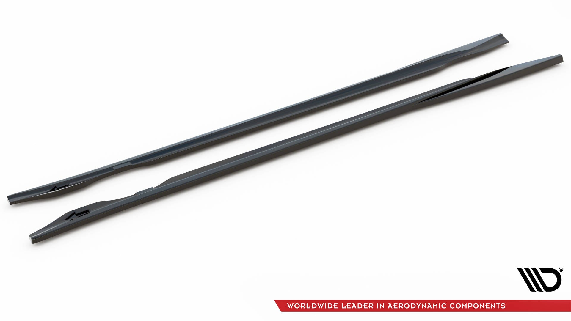 Seitenschweller Ansatz für V.1 für Audi e-Tron GT / RS GT Mk1 schwarz Hochglanz