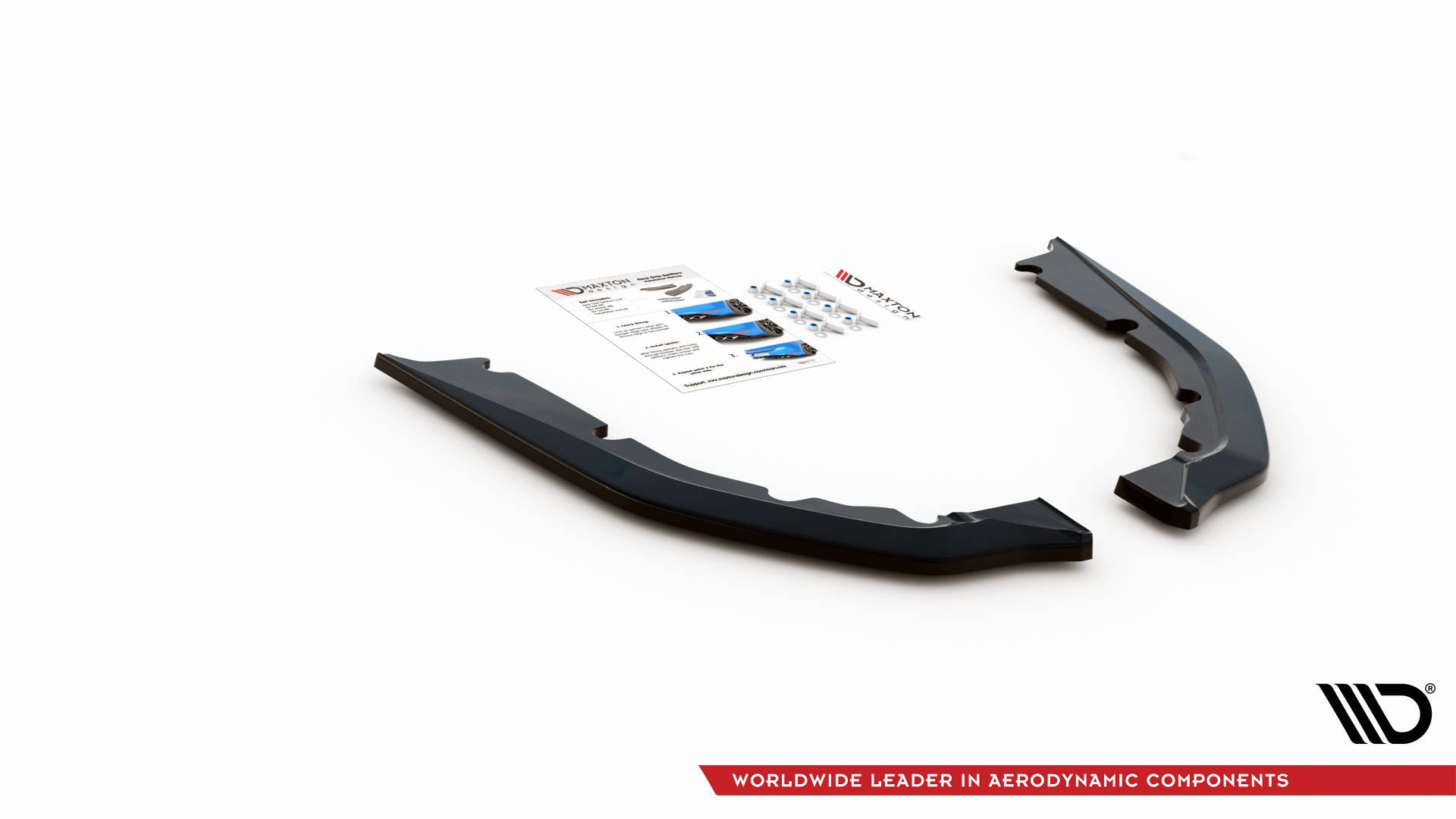 Heck Ansatz Flaps Diffusor für BMW M4 G82 Carbon Look