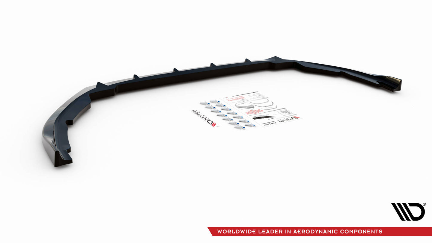 Front Ansatz für Peugeot Partner Mk3 Carbon Look