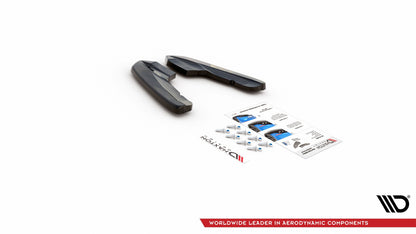 Heck Ansatz Flaps Diffusor V.2 für Audi RS3 8V Sportback Carbon Look
