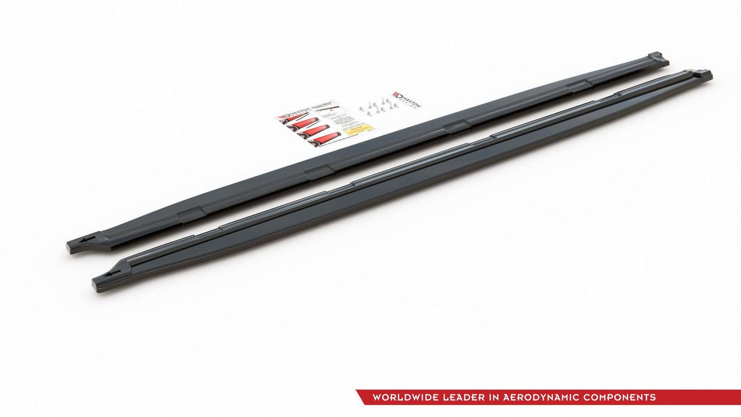 Seitenschweller Ansatz für Skoda Kodiaq Mk1 Sportline/RS Carbon Look