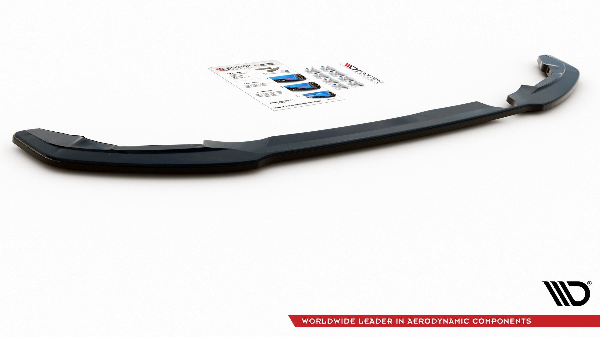 Mittlerer Diffusor Heck Ansatz für Ford Puma Carbon Look