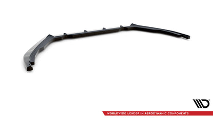 Front Ansatz V.2 für Peugeot 208 GTi Mk1 schwarz Hochglanz