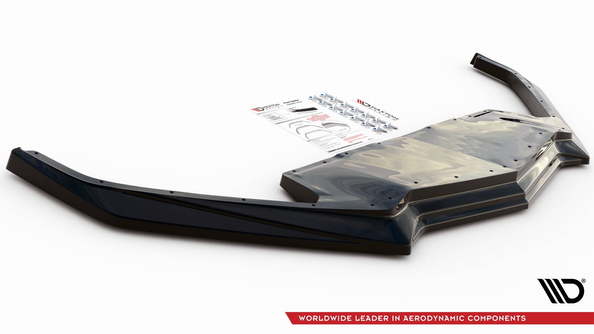 Front Ansatz für Chevrolet Corvette C8 schwarz matt