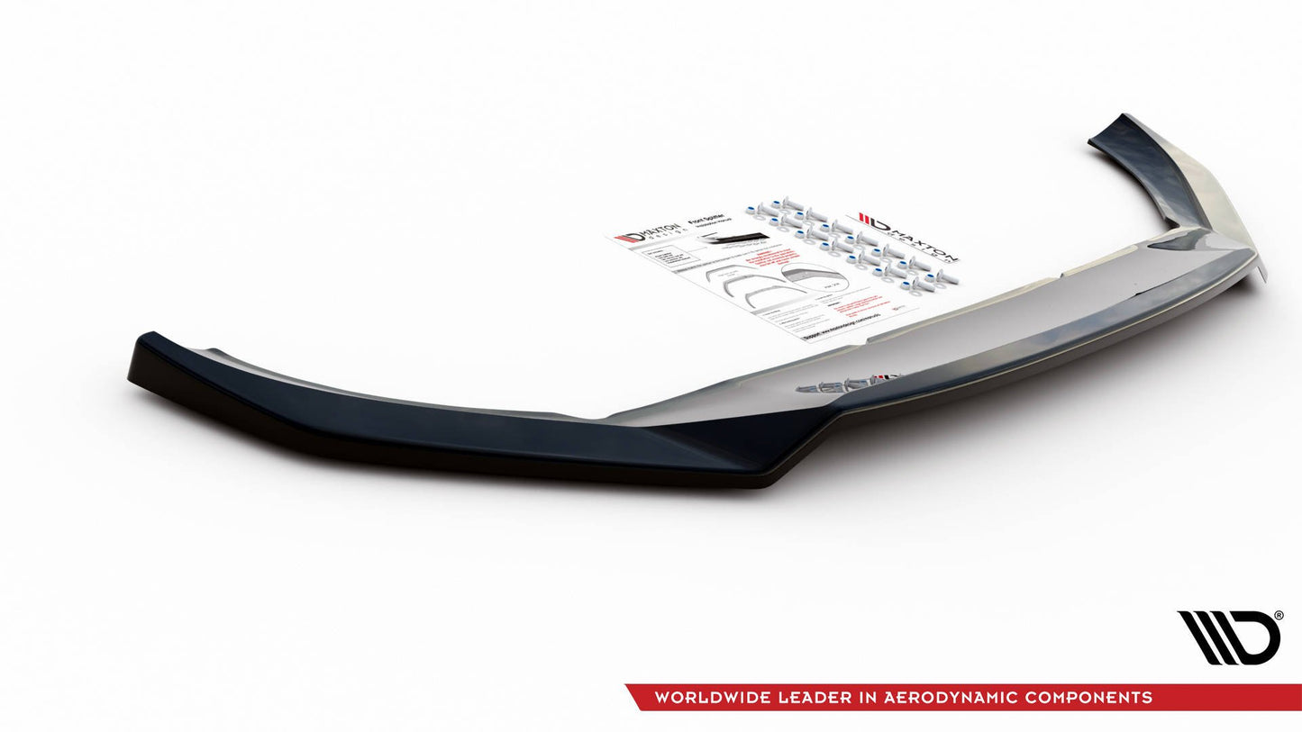Front Ansatz V.1 für Volvo XC60 Mk2 R-Design schwarz matt