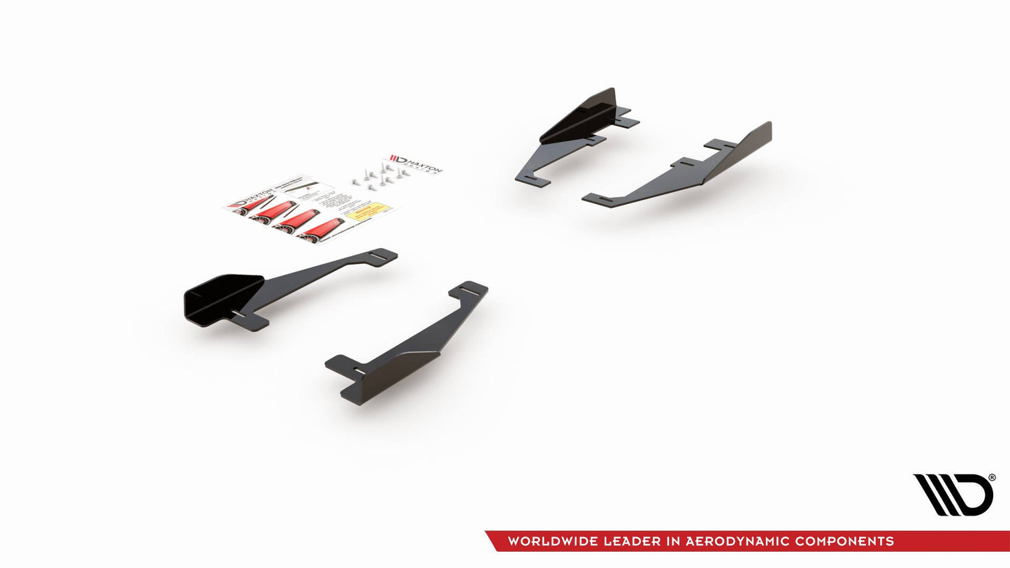 Side Flaps Volkswagen Arteon R-Line schwarz Hochglanz