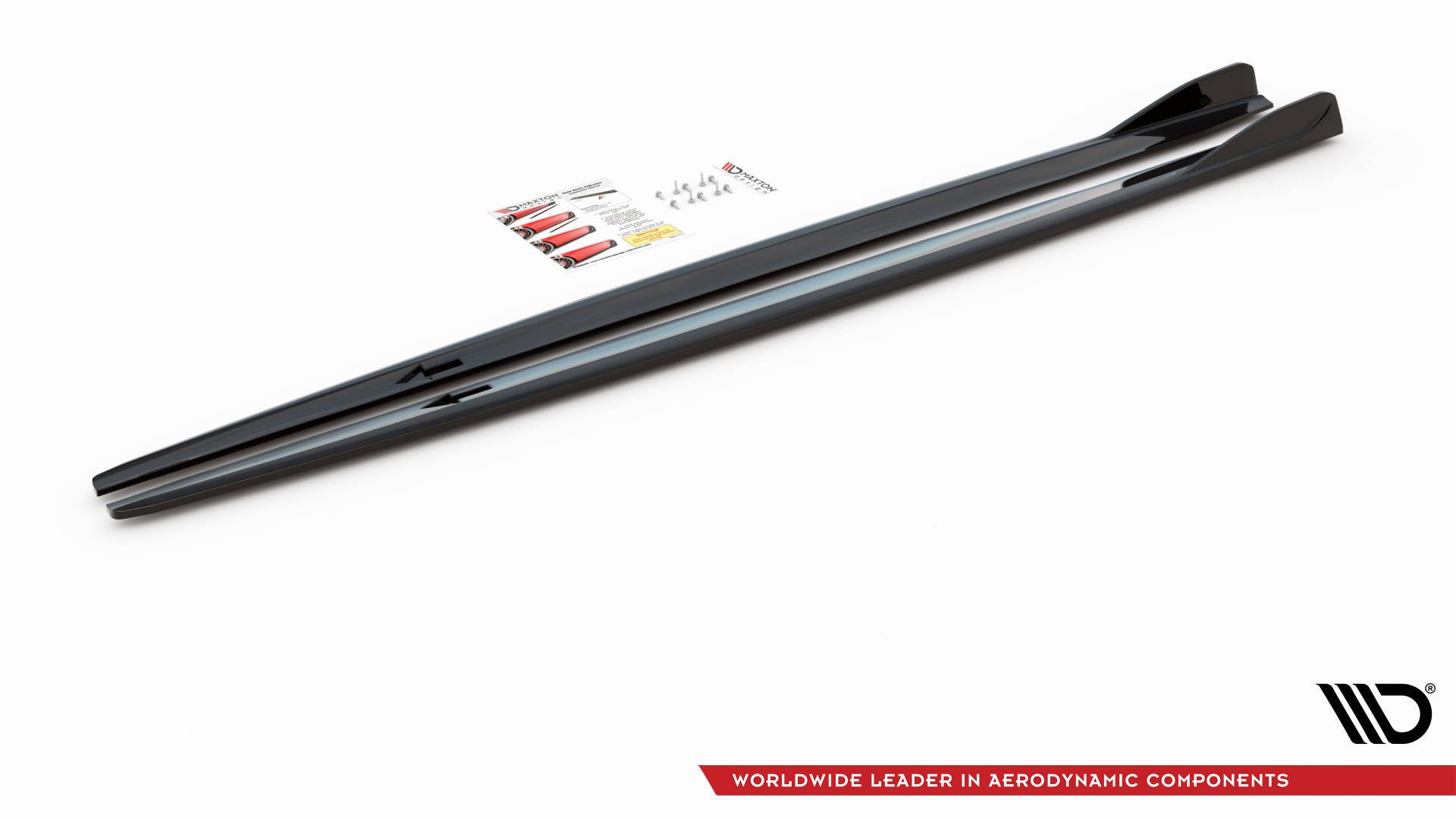 Seitenschweller Ansatz für V.2 für BMW 2 Gran Coupe M-Paket / M235i F44 Carbon Look