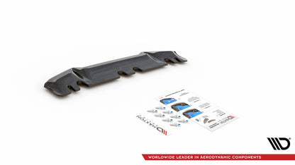 Mittlerer Diffusor Heck Ansatz für BMW M8  Gran Coupe F93 Carbon Look