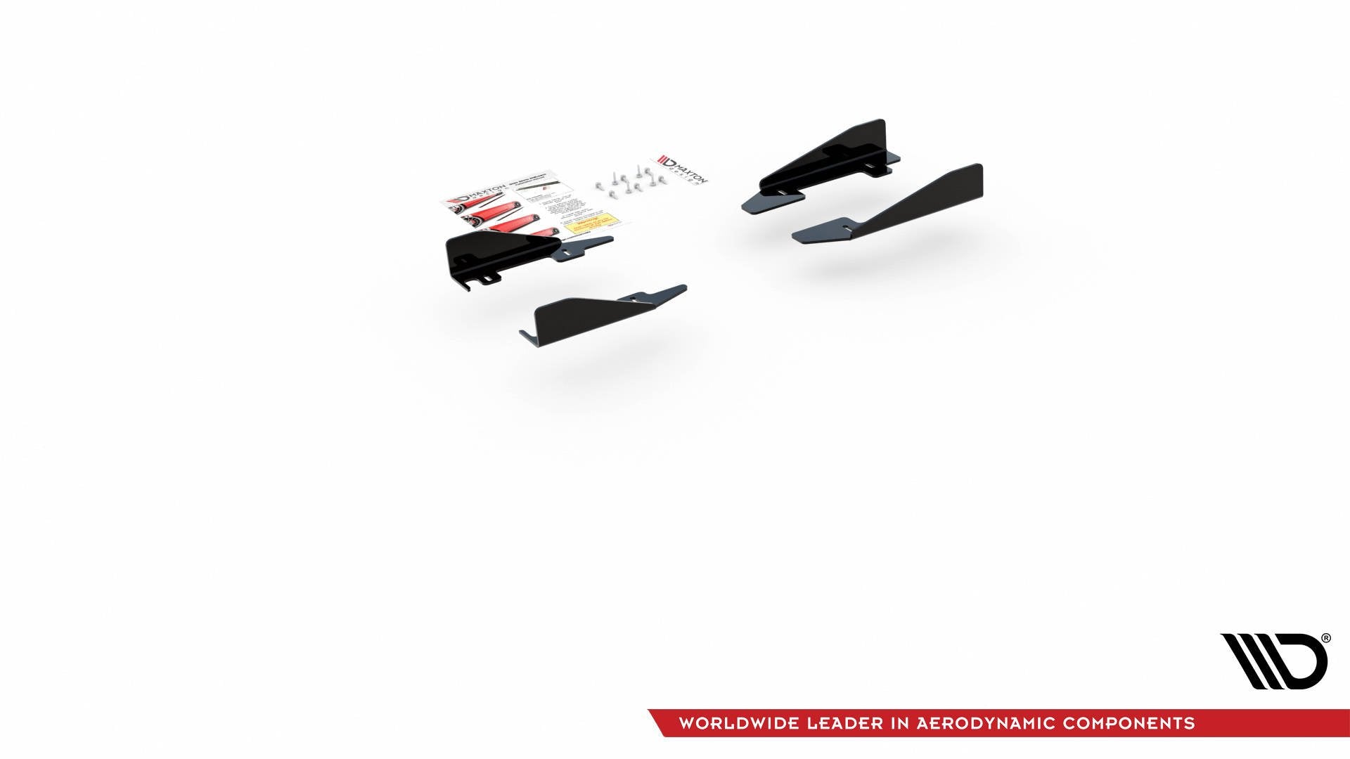 Side Flaps Volkswagen Polo GTI Mk6 schwarz Hochglanz