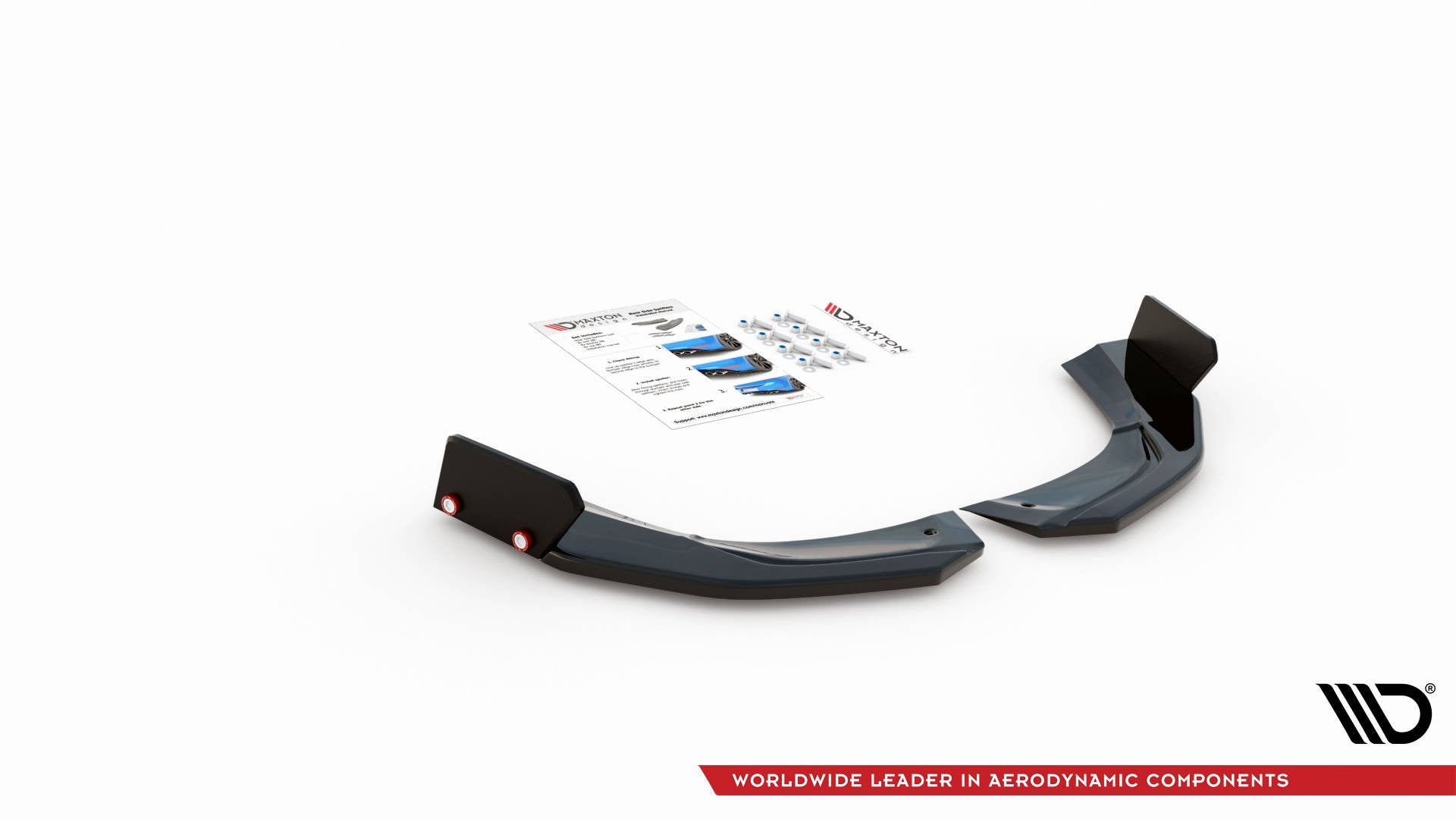 Heck Ansatz Flaps Diffusor +Flaps für V.2 Mercedes-AMG A45 S