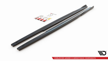 Seitenschweller Ansatz für Toyota Corolla GR Sport Hatchback XII Carbon Look